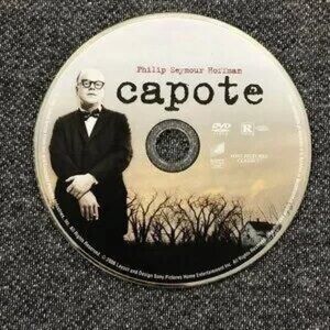 Capote DVD Disc - Neutral Beige & Black Artwork